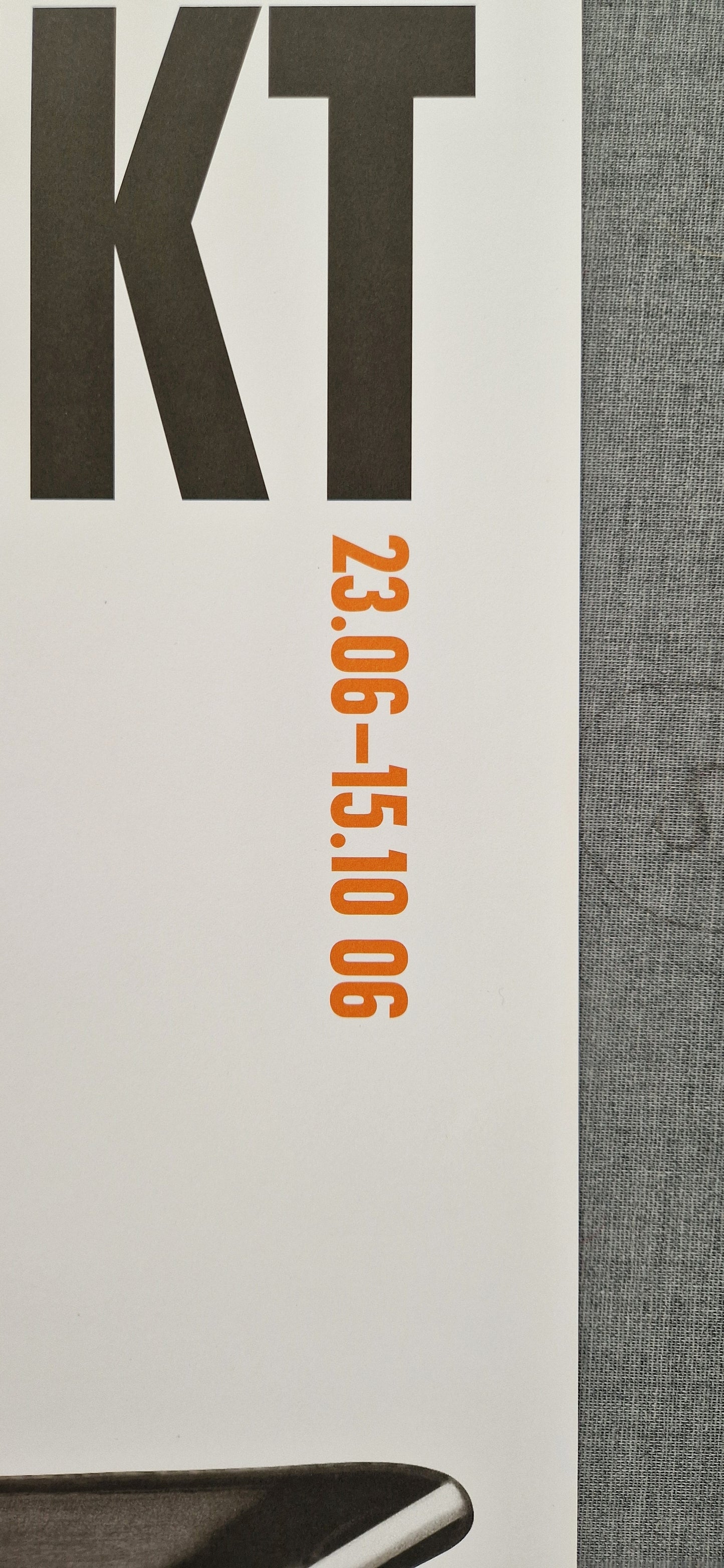 2006 Poul Kjærholm's PK91 "Folding Chair" - Louisiana Exhibition Poster - Original Poster