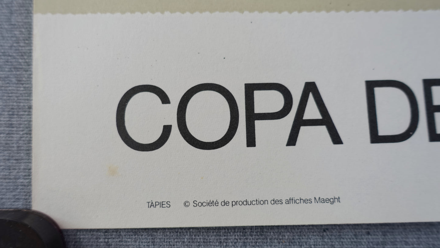 1982 World Cup Spain (Barcelona) - Original Vintage Poster