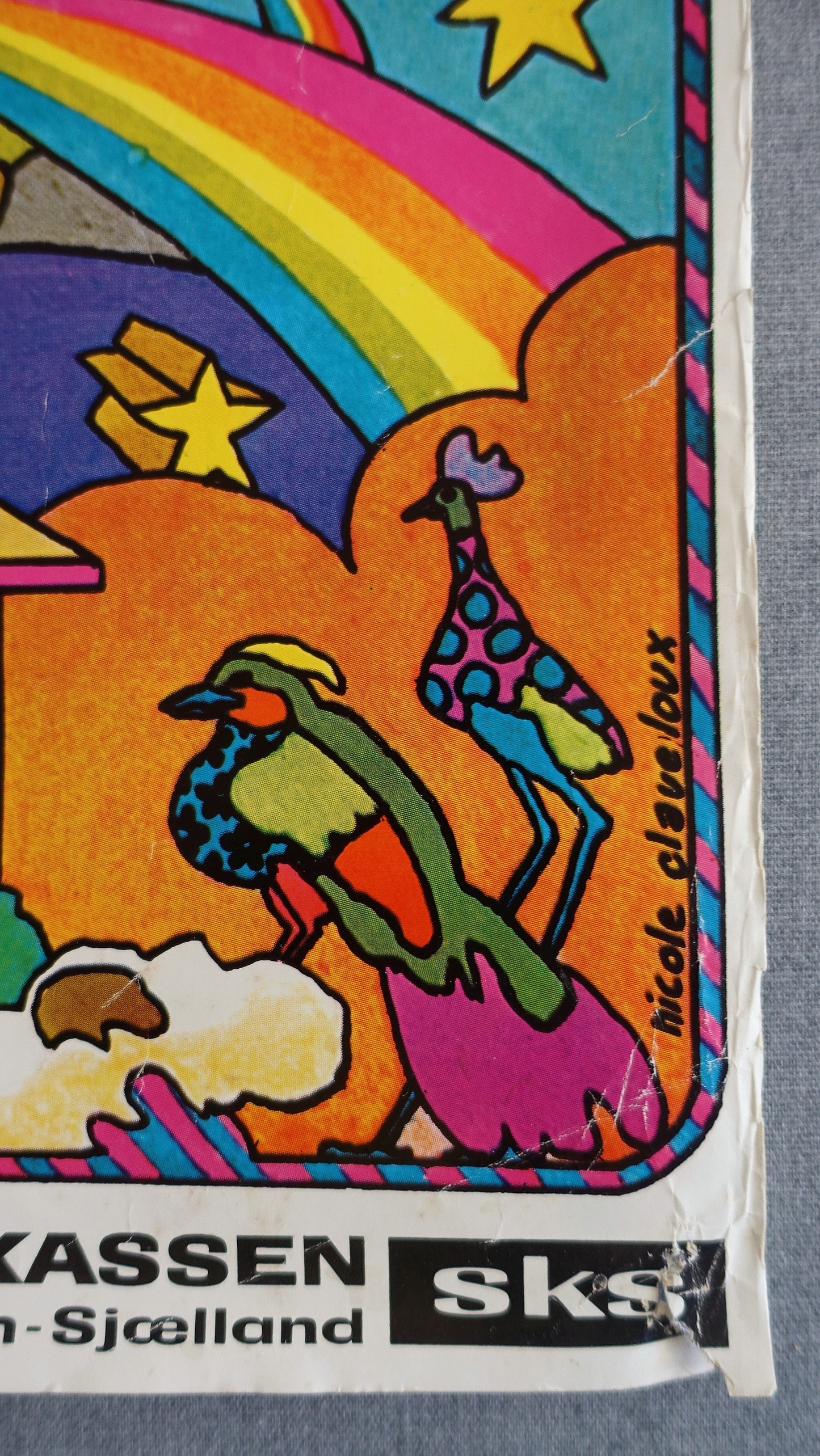 1970 Psychedelic Romeo & Juliet Love Poster - Original Vintage Poster