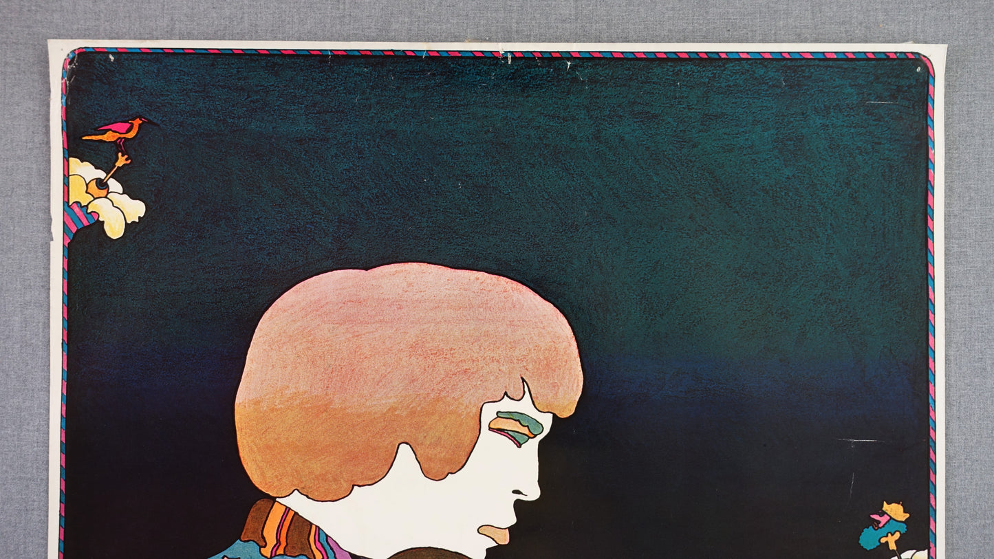 1970 Psychedelic Romeo & Juliet Love Poster - Original Vintage Poster