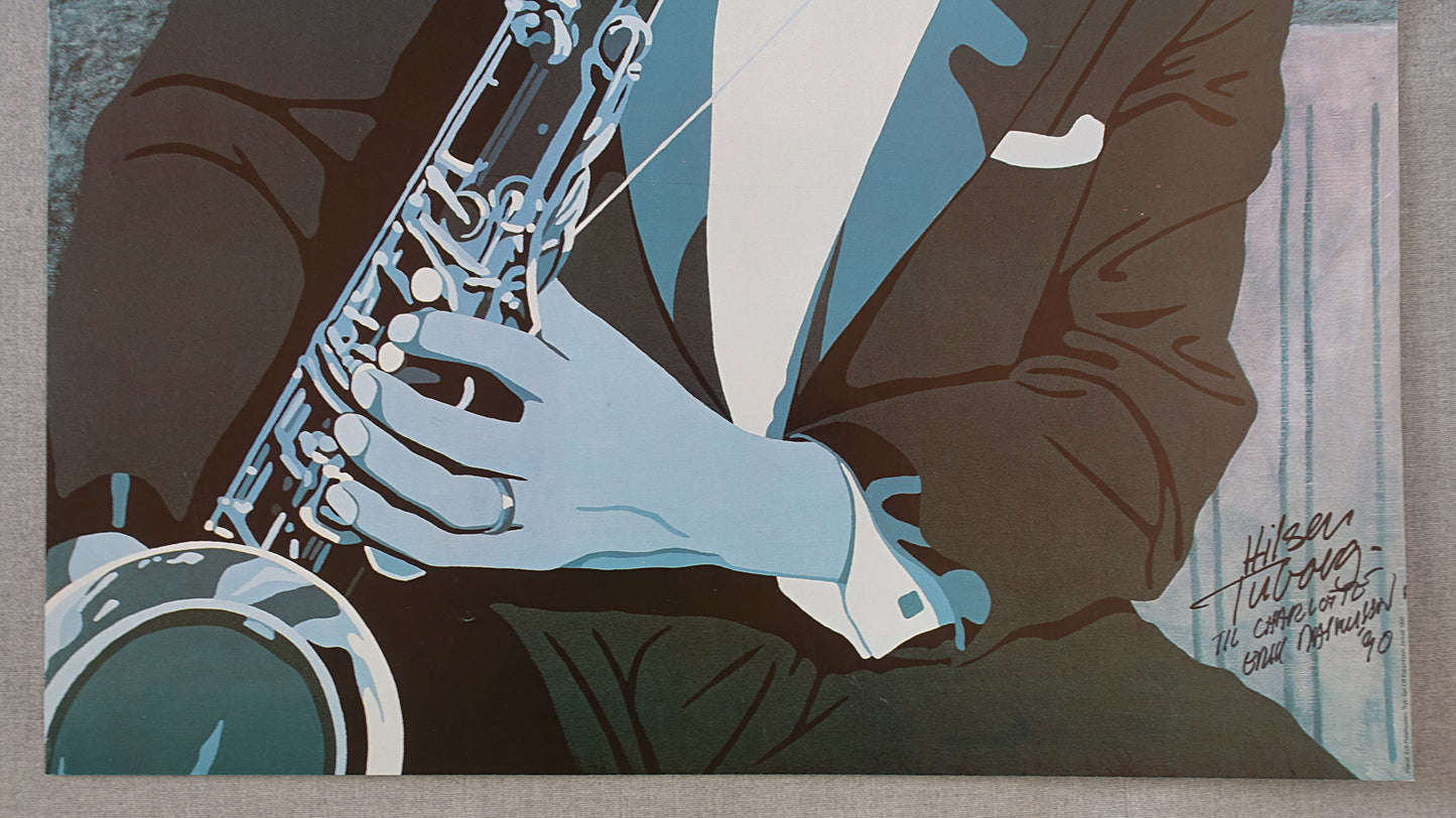 1990 Copenhagen Jazz Festival - Original Vintage Poster