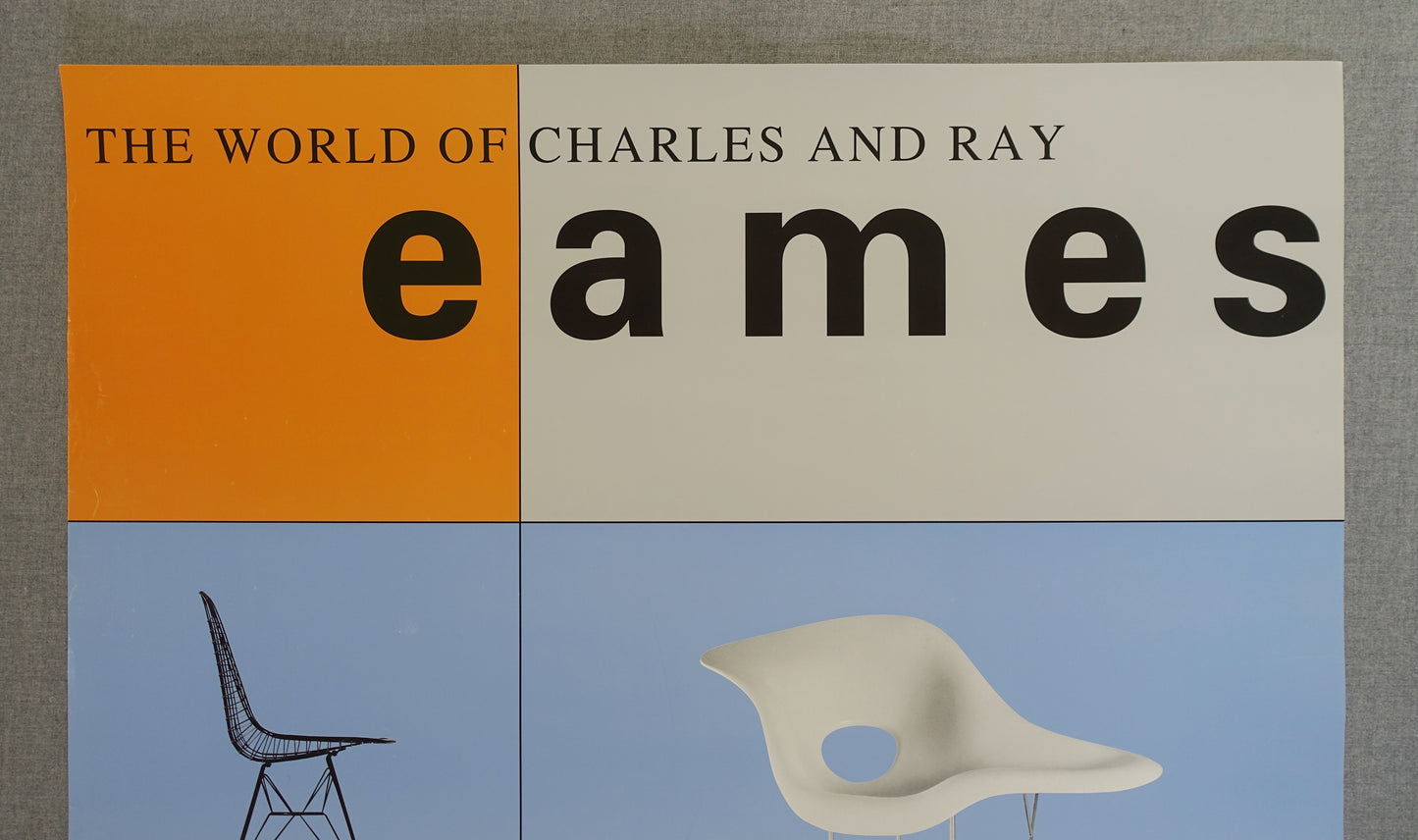 1998 Charles and Ray Eames Trapholt Exhibition - Original Vintage Poster