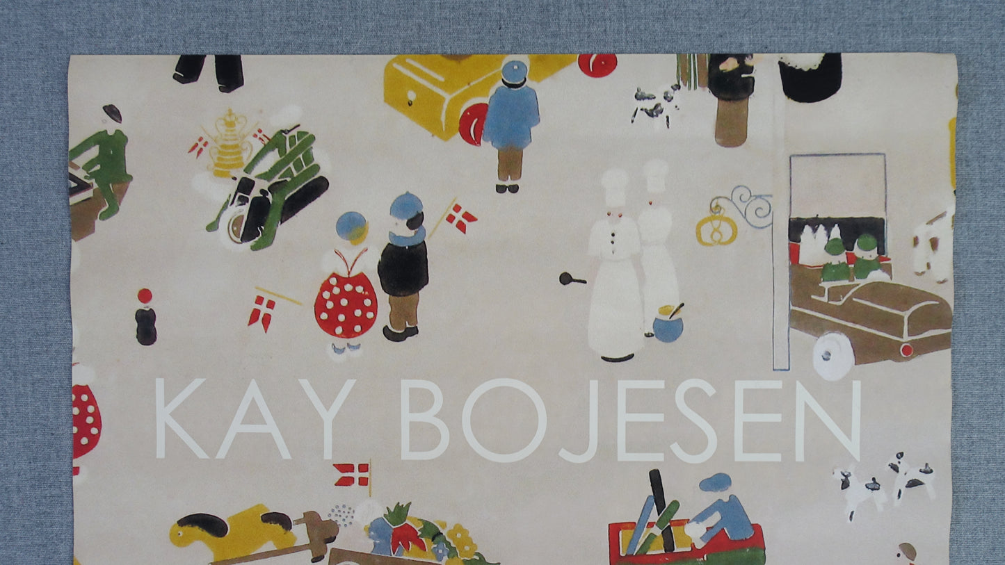 2014 Kay Bojesen Danish Toy Exhibition - Original Vintage Poster