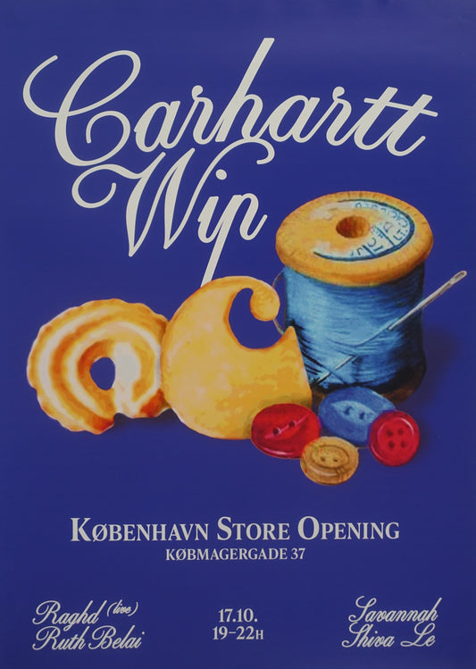 2024 Carhartt Shop Copenhagen - Original Vintage Poster