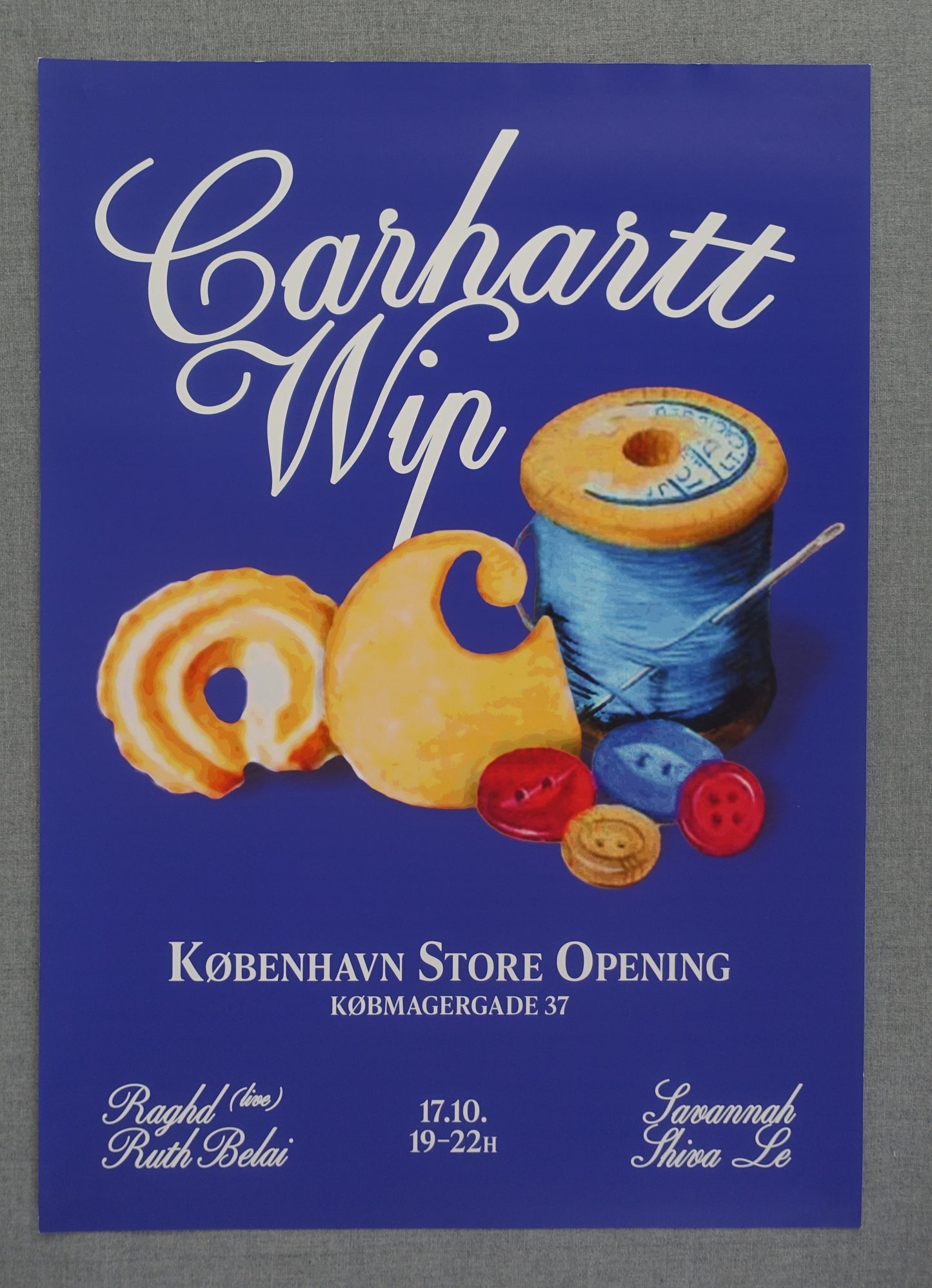 2024 Carhartt Shop Copenhagen - Original Vintage Poster
