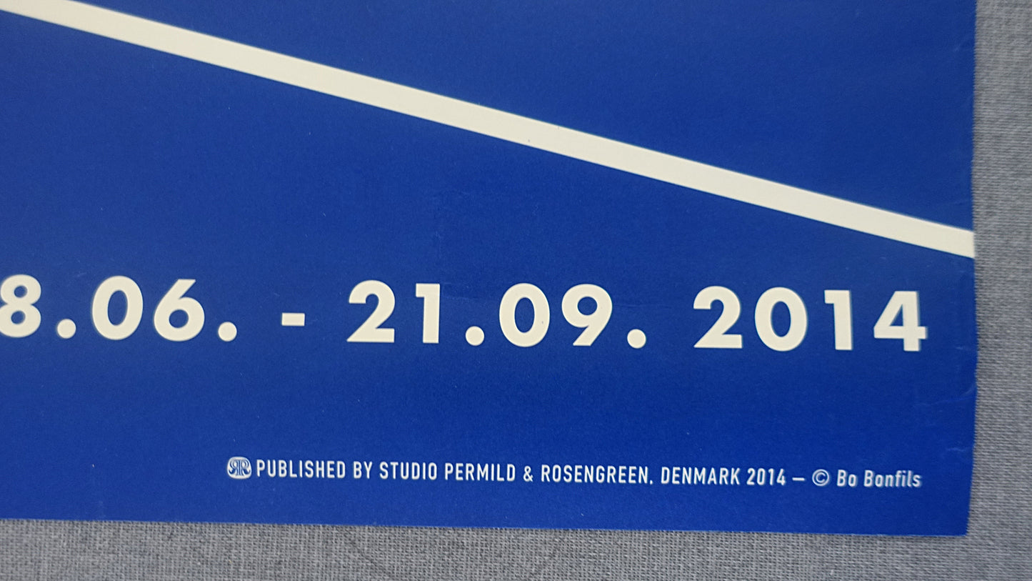 2014 Kay Bojesen Exhibition Poster Sophienholm - Original Vintage Poster