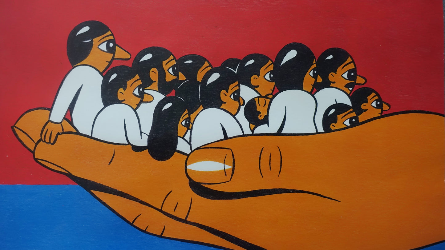 2015 Danish Refugee Council Campaign Poster - Original Vintage Poster