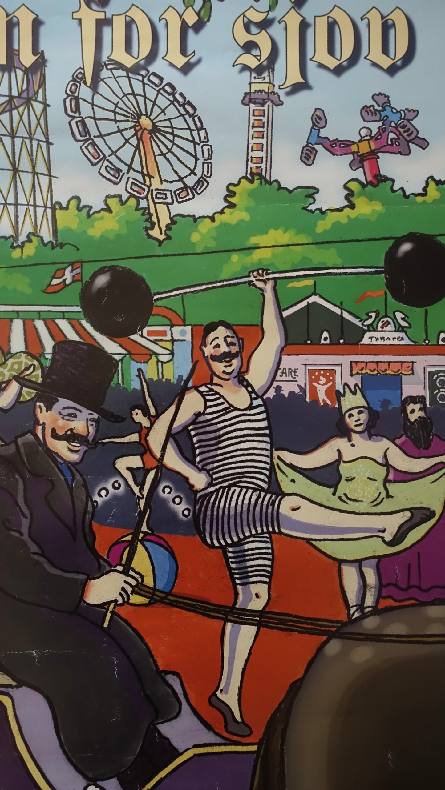 2008 Bakken Amusement Park - Original Vintage Poster