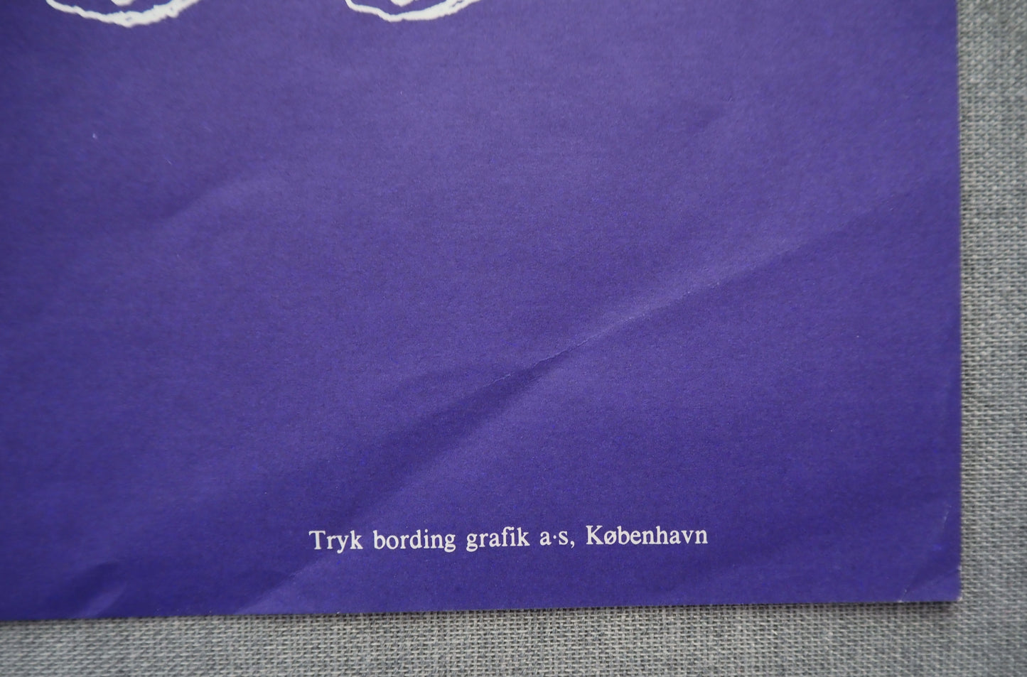 1980 Tivoli Gardens by Ebbe Sadolin (Purple) - Original Vintage Poster