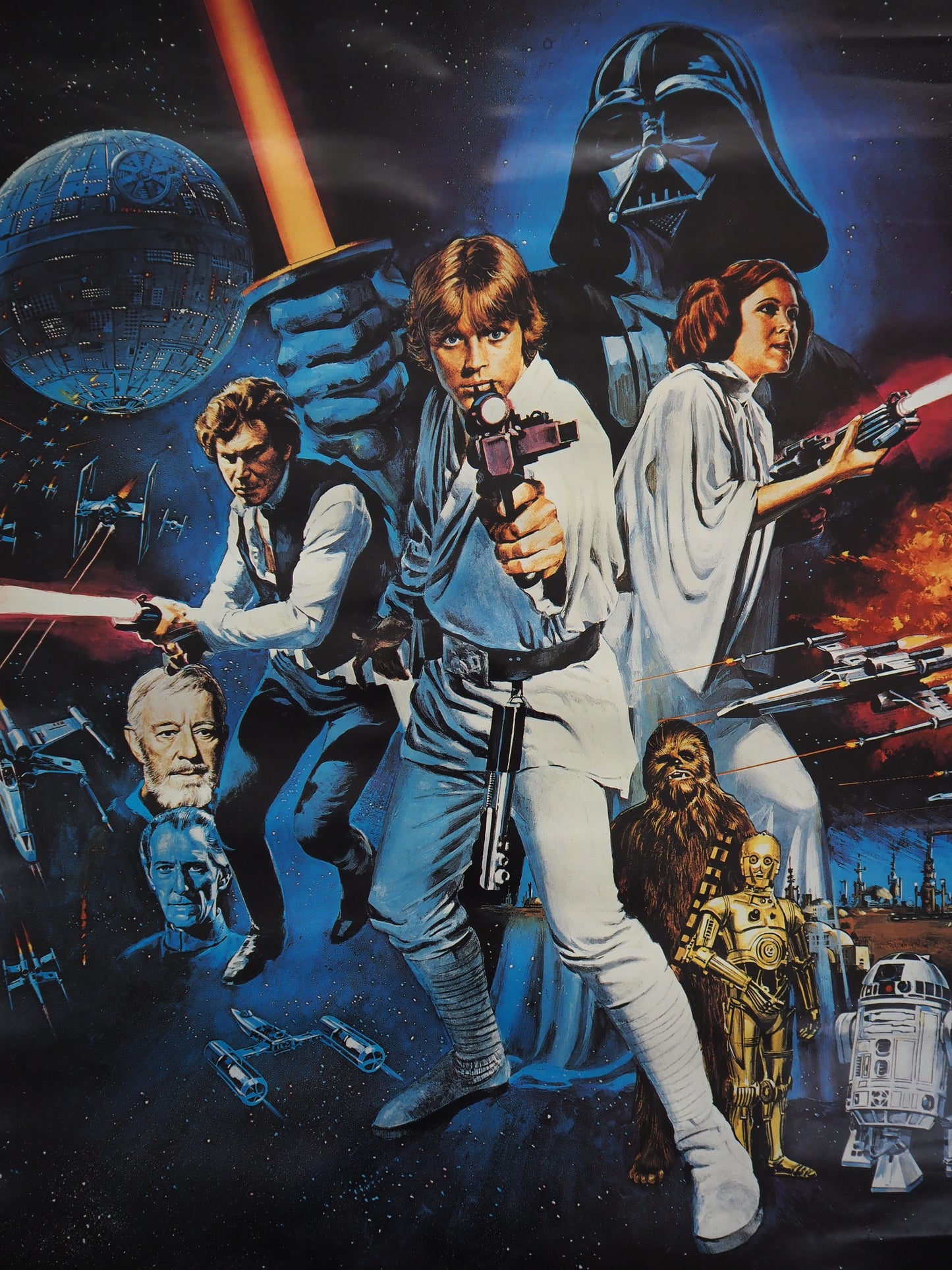 1977 Star Wars Movie Poster by Chantrell - Original Vintage Poster