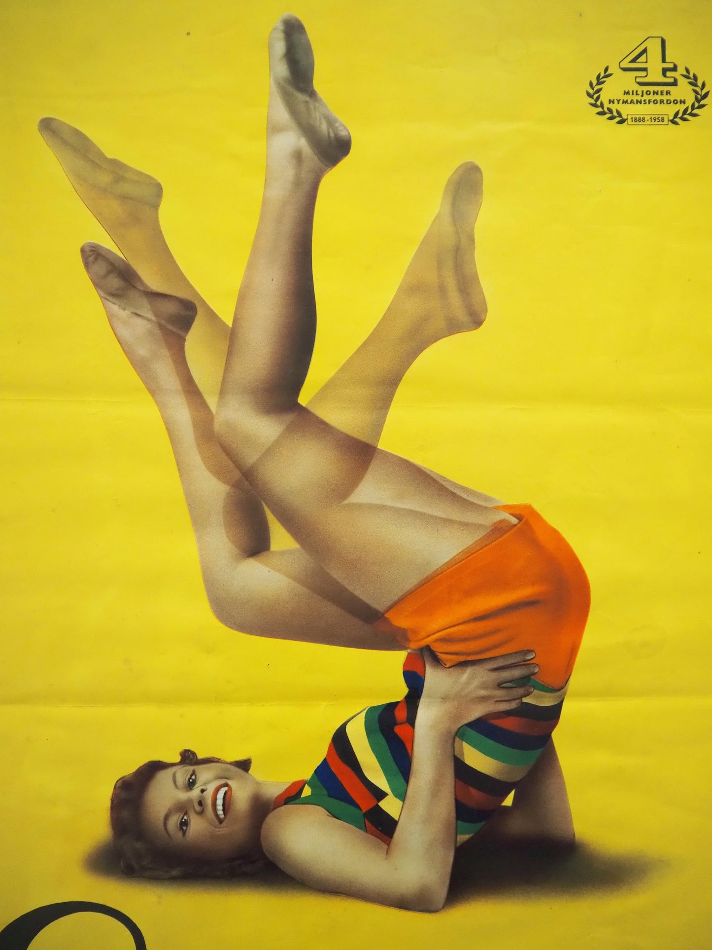 1958 Bicycle Cresent Advertisement - Original Vintage Poster