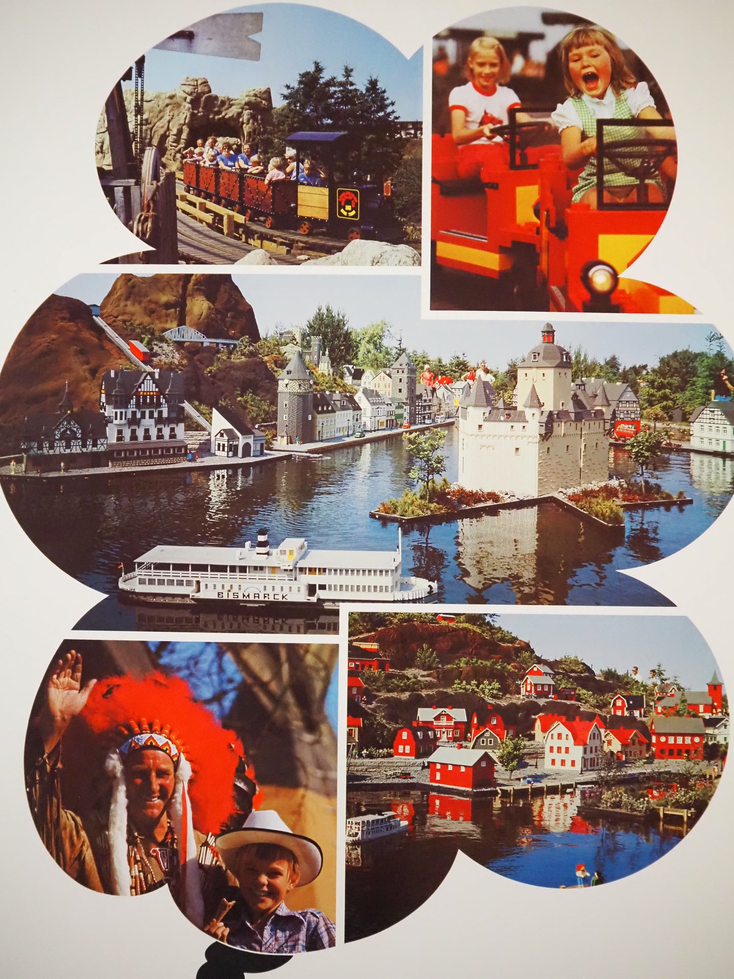 1983 Legoland DSB Advertisement - Original Vintage Poster