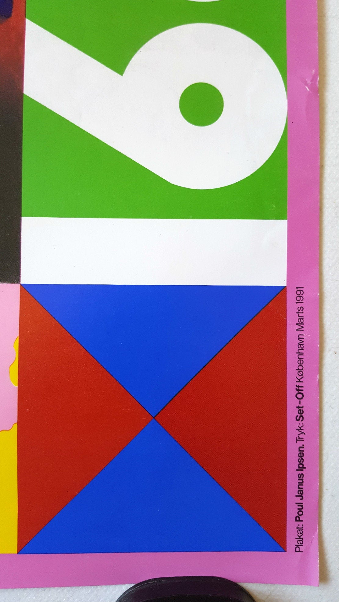 1991 Copenhagen Jazz Festival (signed) - Original Vintage Poster
