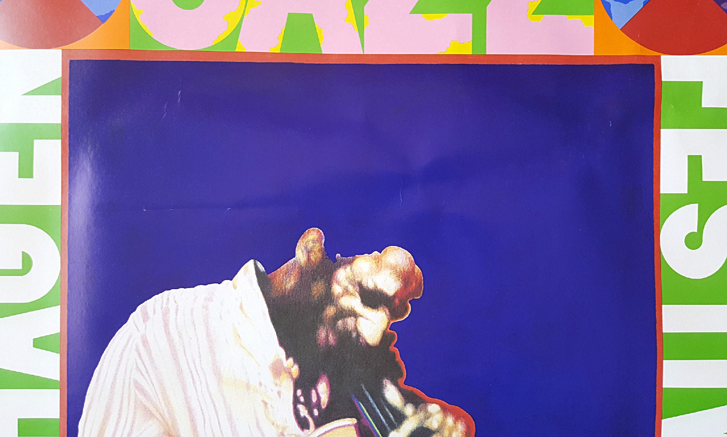 1991 Copenhagen Jazz Festival (signed) - Original Vintage Poster