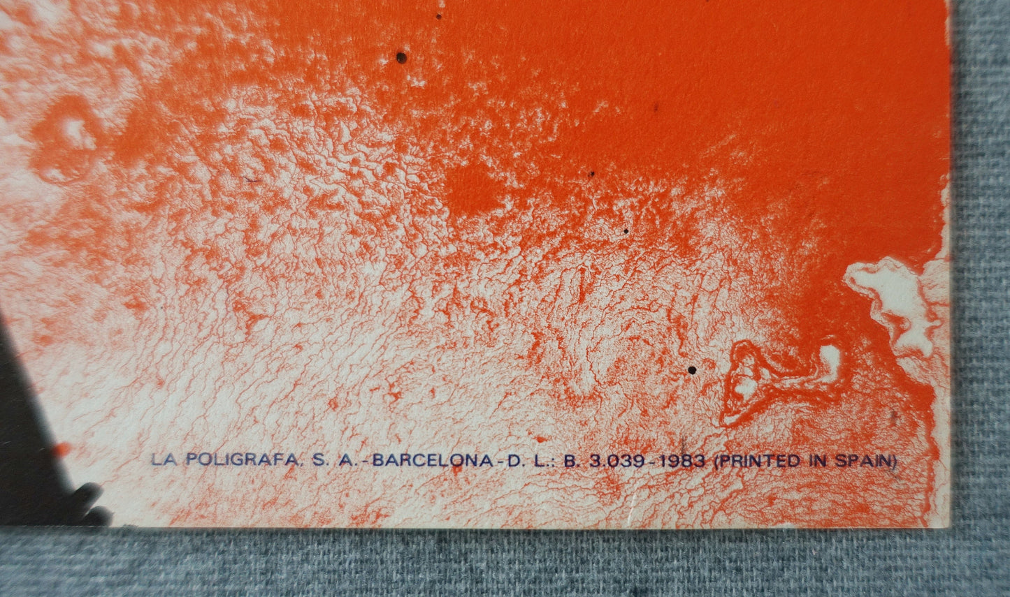 1983 Guniovart Exhibition Poster Museo de Bellas Artes Caracas - Original Vintage Poster