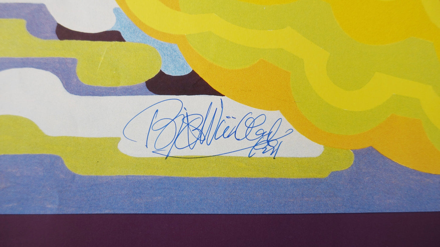 1991 Wiinblad Exhibition Art & Frame (signed) - Original Vintage Poster