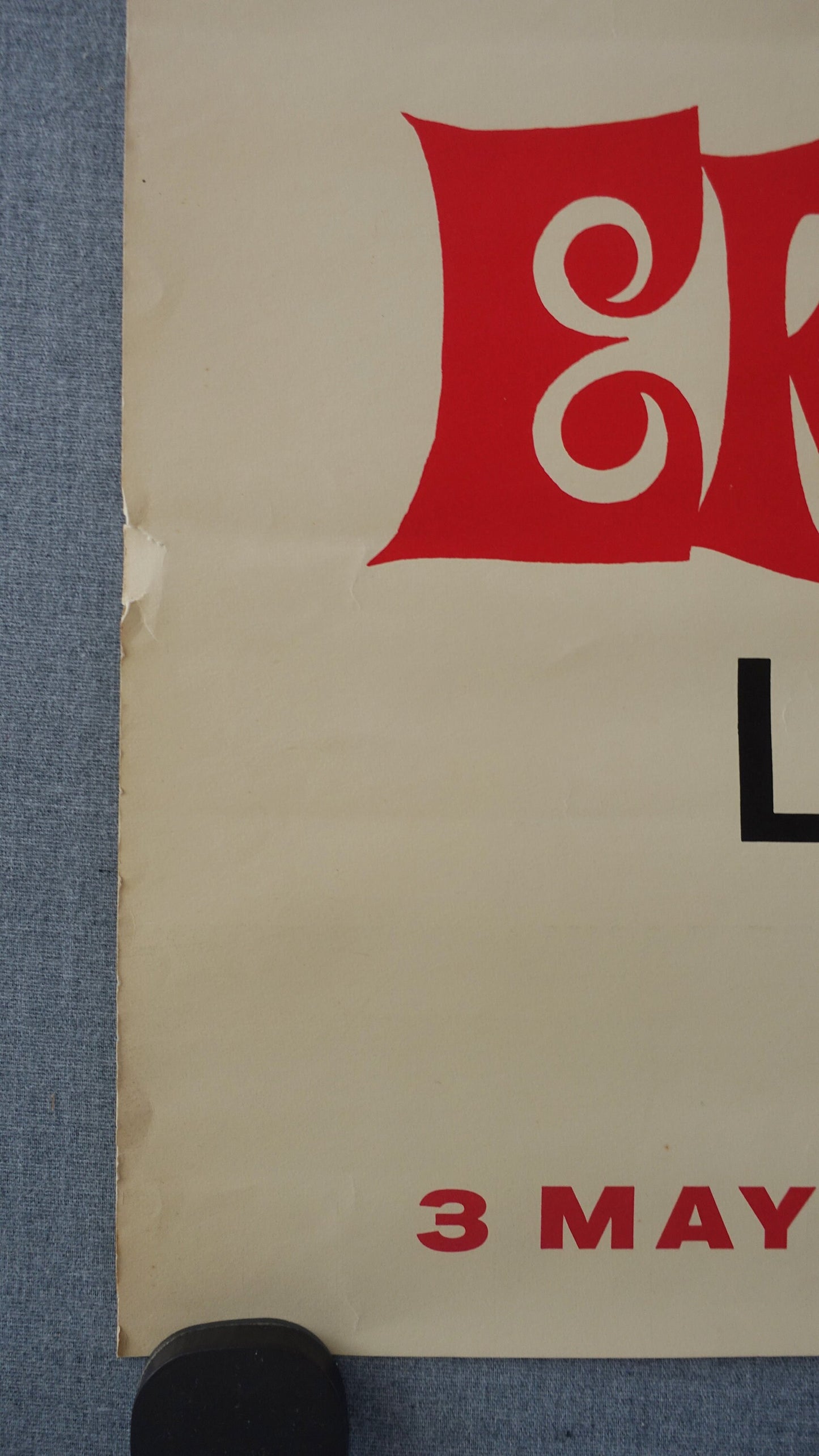 1968 Erotic Exhibition Lund Sweden - Original Vintage Poster