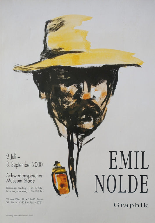 2000 Emil Nolde Graphics Schwedenspeicher - Original Vintage Poster