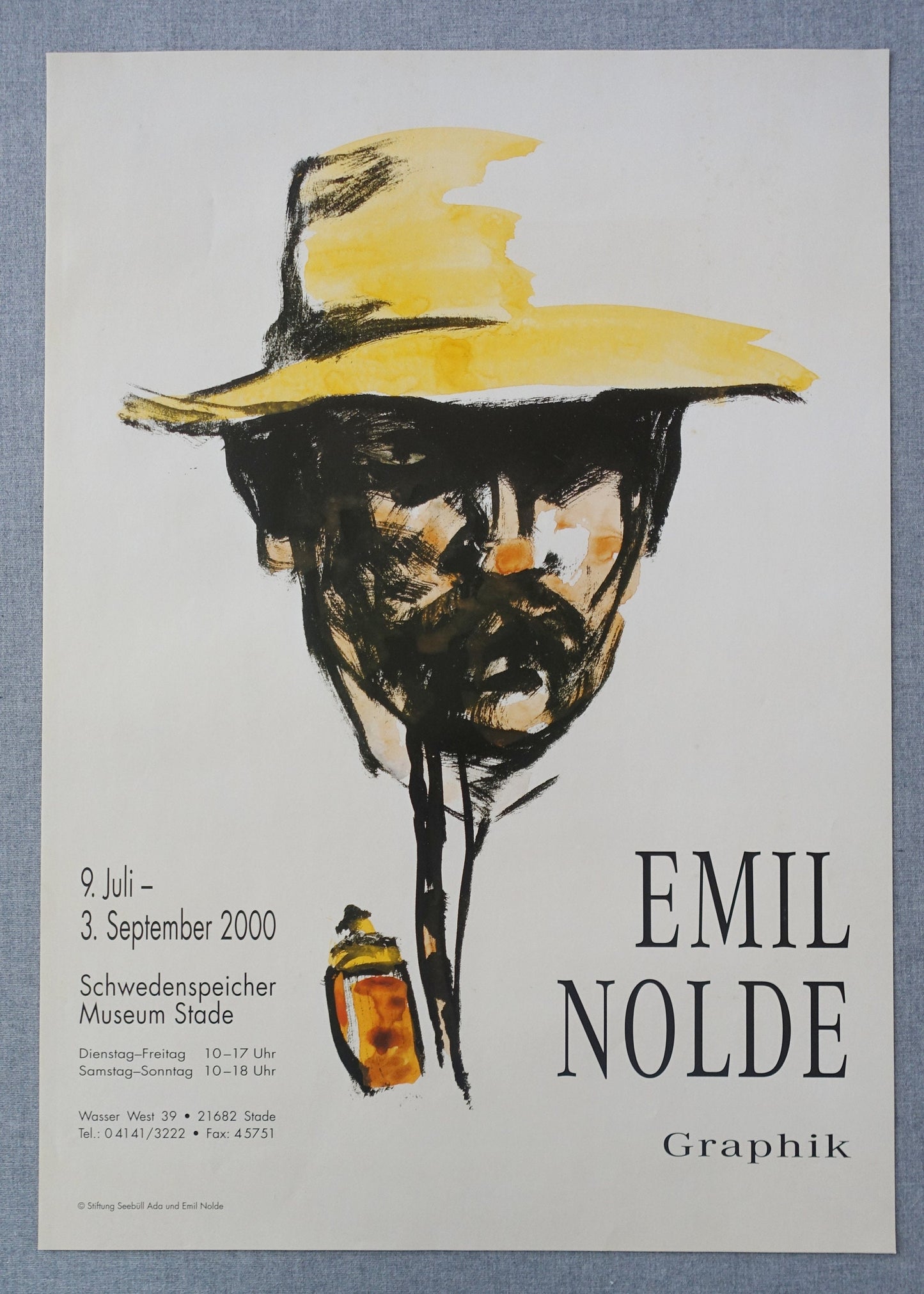 2000 Emil Nolde Graphics Schwedenspeicher - Original Vintage Poster