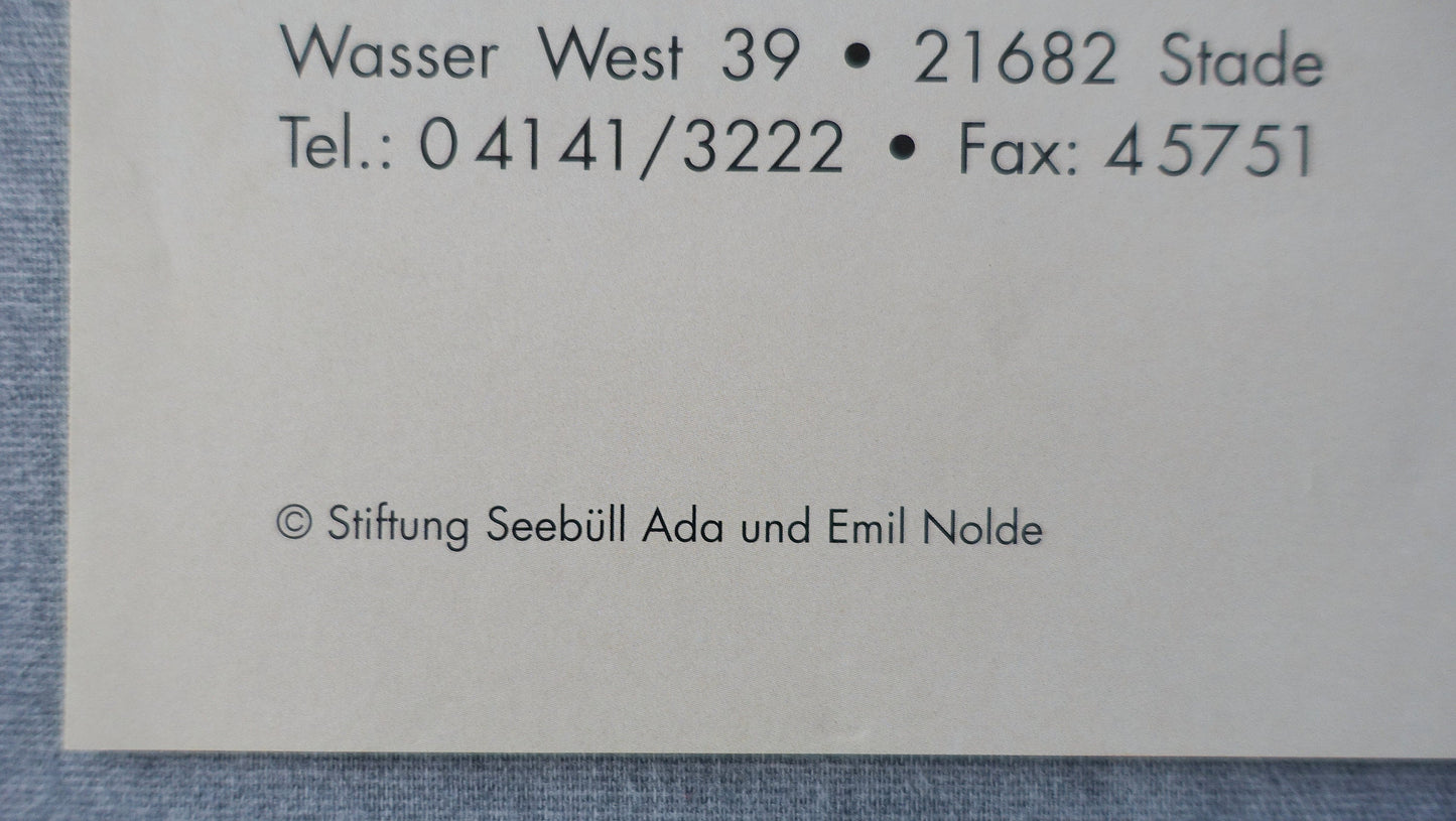 2000 Emil Nolde Graphics Schwedenspeicher - Original Vintage Poster