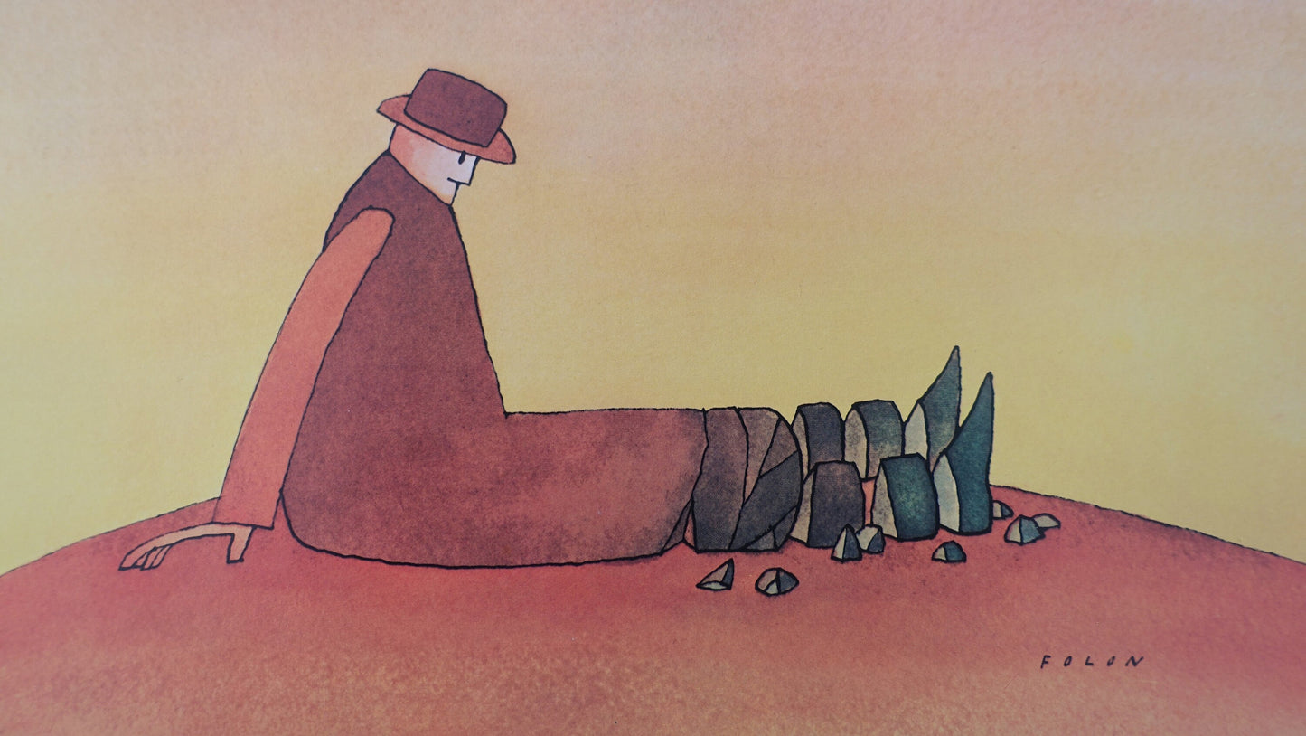 1978 European Year of Architectural Heritage - Original Vintage Poster