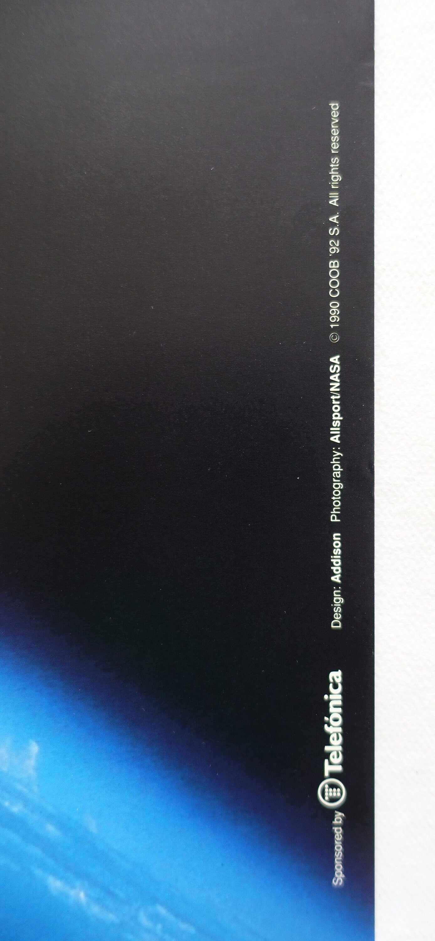 1992 Summer Olympic Games Sailing Dinghy - Original Vintage Poster