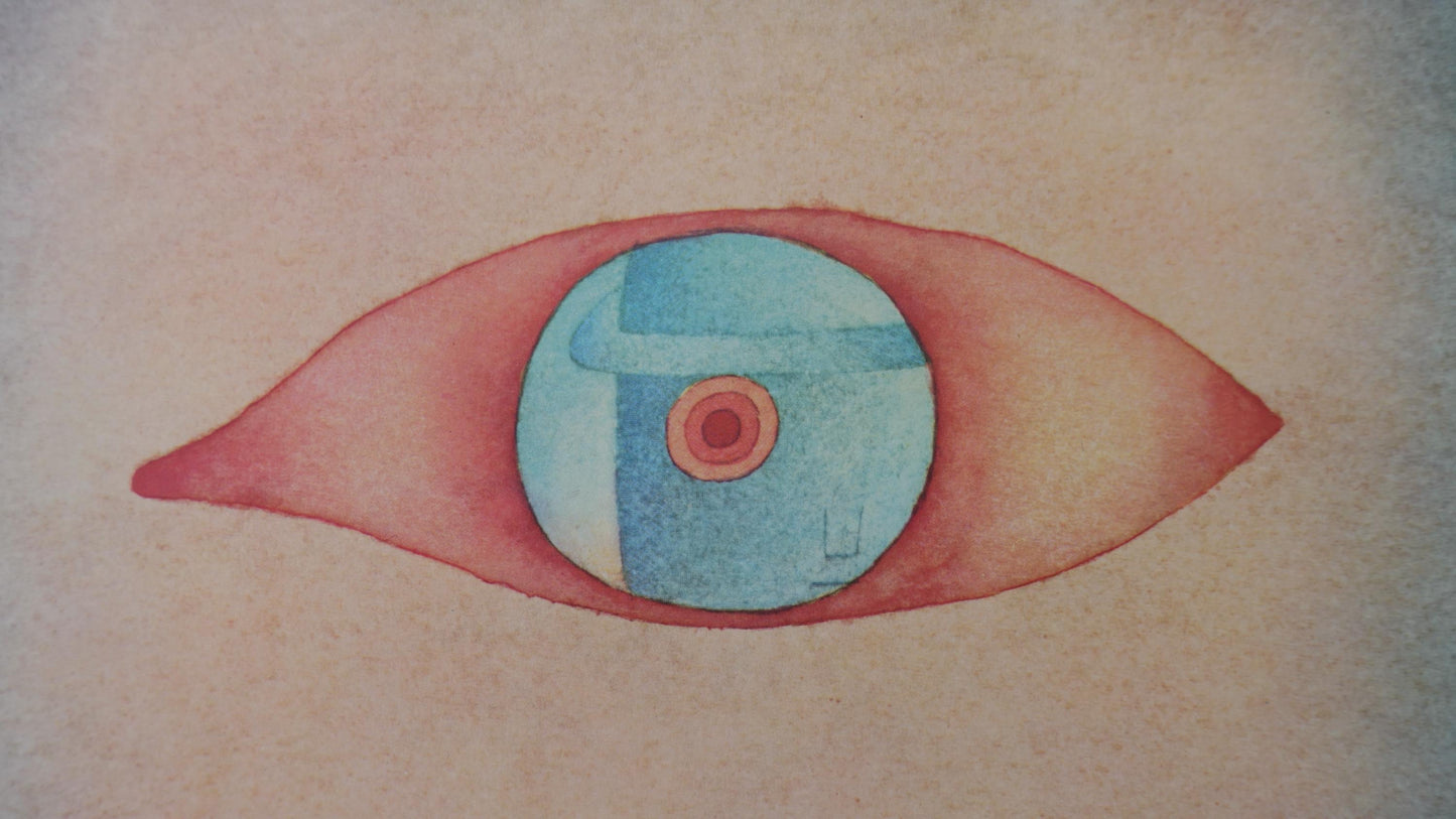 1973 Folon Galerie Charles Kriwin - Original Vintage Poster