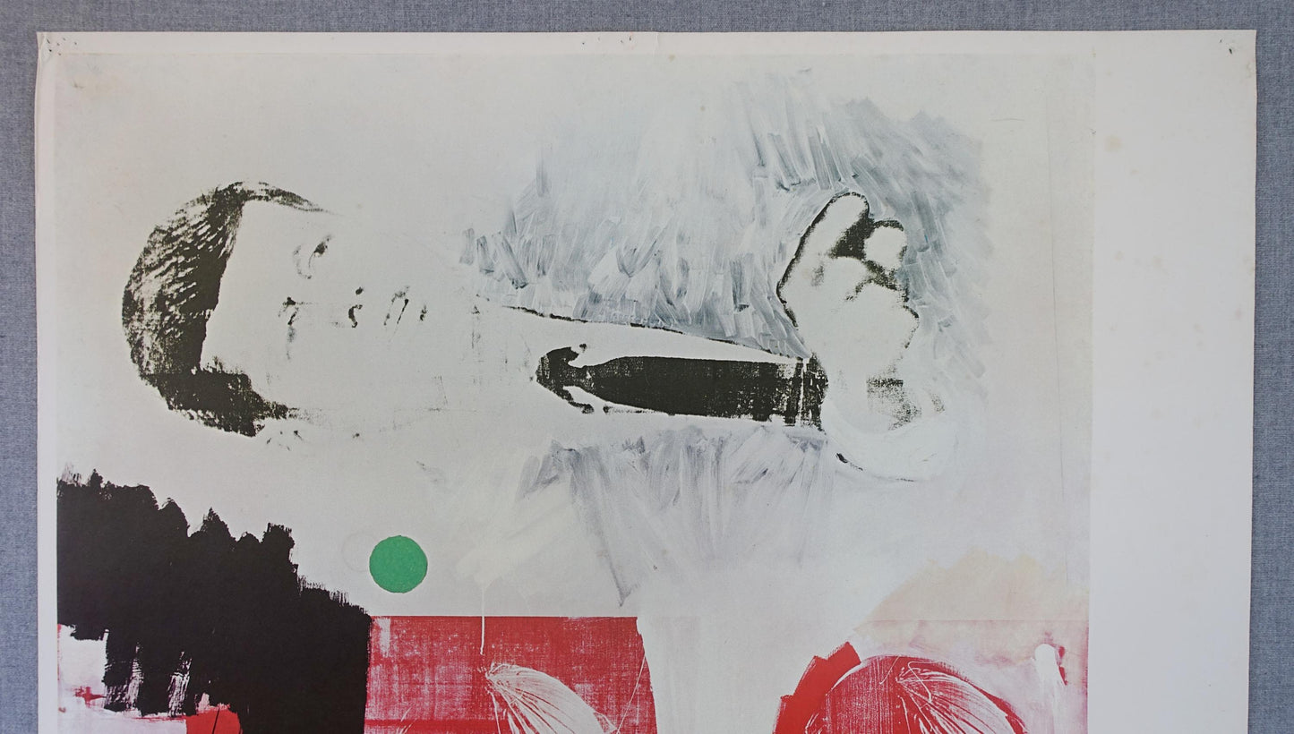 1971 American Modern Art at Louisiana Museum - Original Vintage Poster