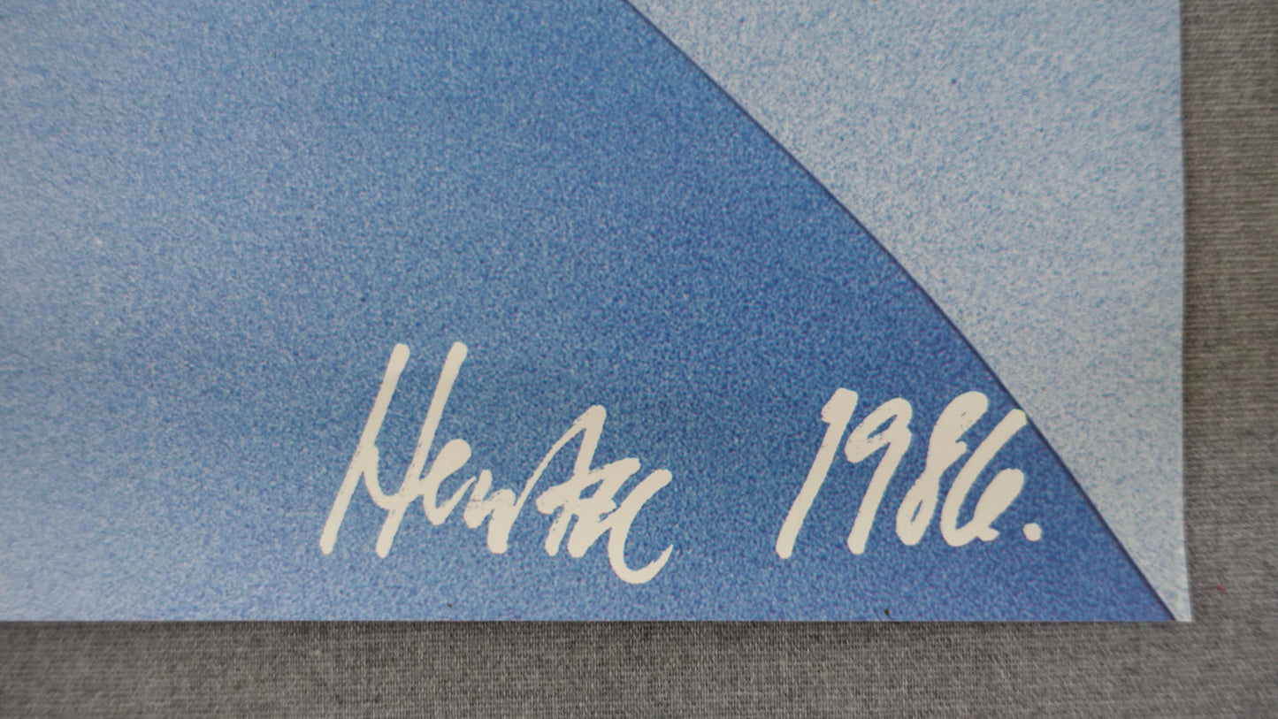 1986 Tivoli Gardens by Peter Hentze  - Original Vintage Poster