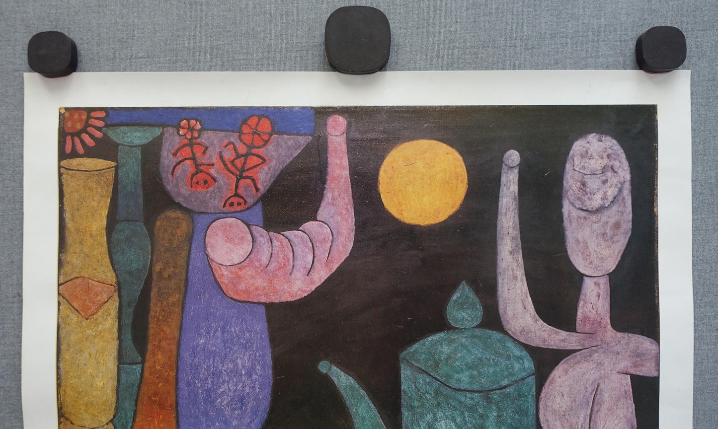 1991 Paul Klee Exhibition Poster Malmo Konsthall II - Original Vintage Poster