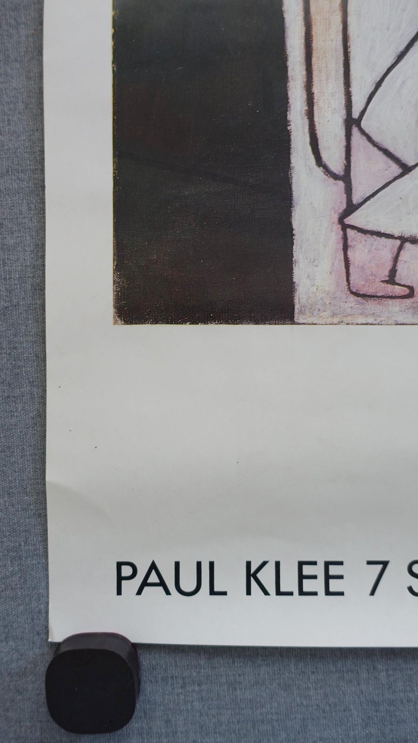 1991 Paul Klee Exhibition Poster Malmo Konsthall II - Original Vintage Poster