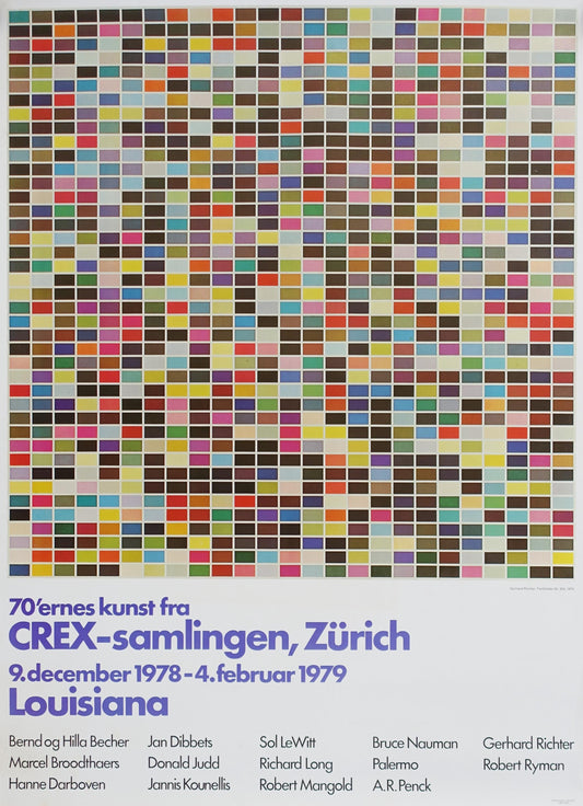 1978 Gerhard Richter - 1025 Colors (1025 Farben) - Original Vintage Poster
