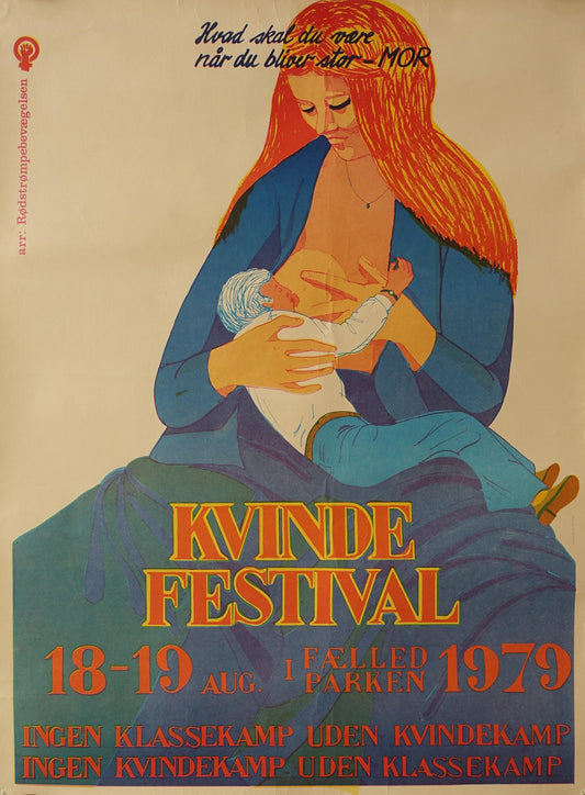 1980 Redstockings Protest Campaign Poster - Original Vintage Poster