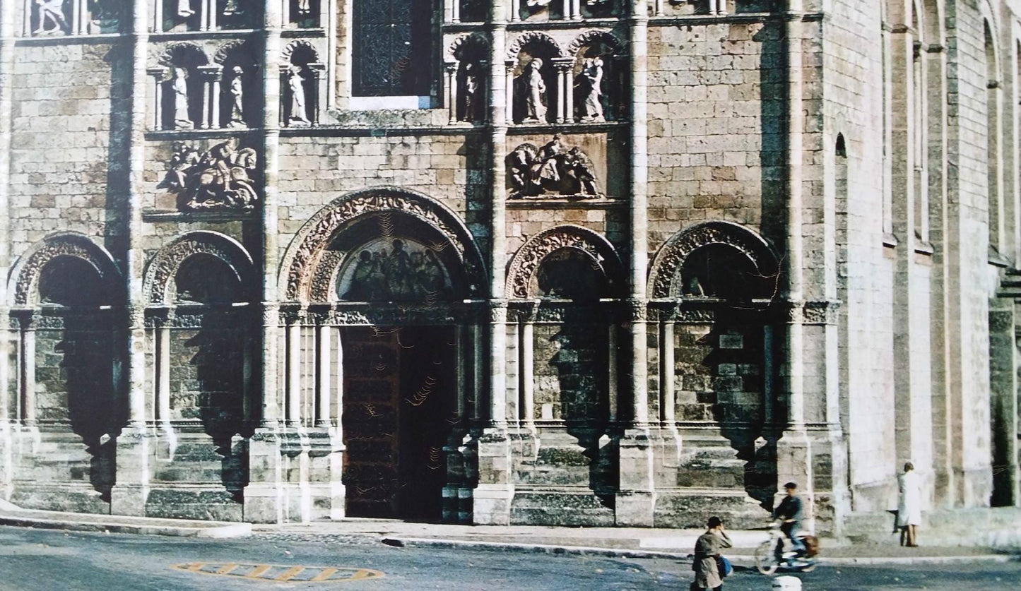 1960s France, Cathedral of Angouléme - Original Vintage Poster