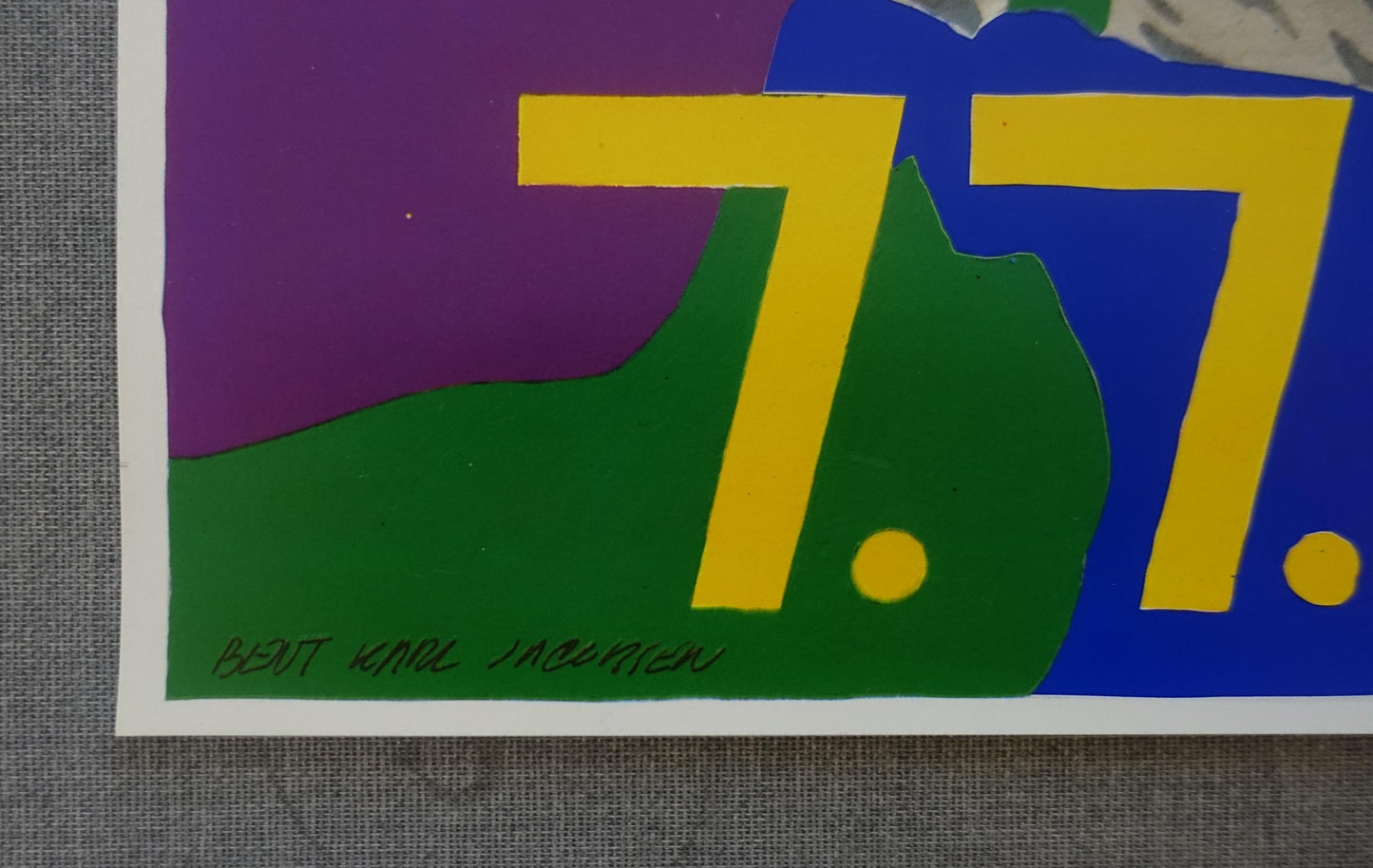 1989 Copenhagen Jazz Festival - Original Vintage Poster