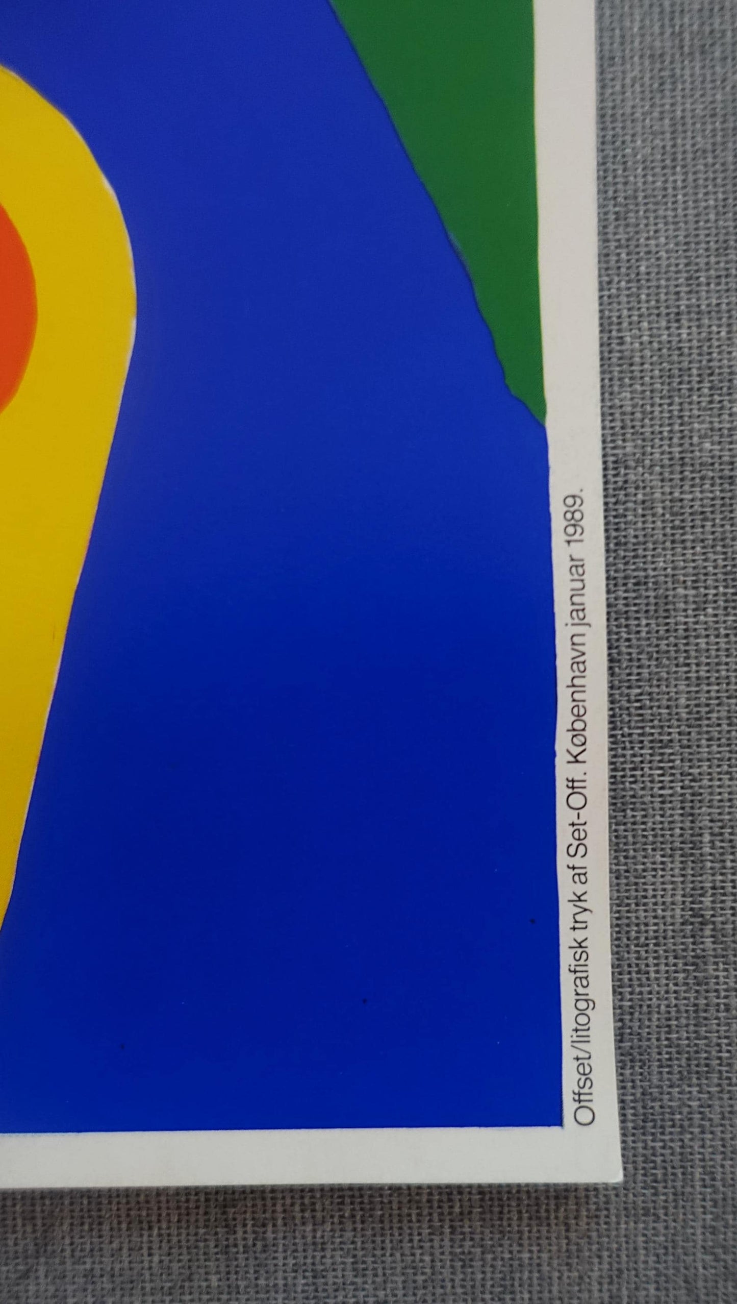 1989 Copenhagen Jazz Festival - Original Vintage Poster