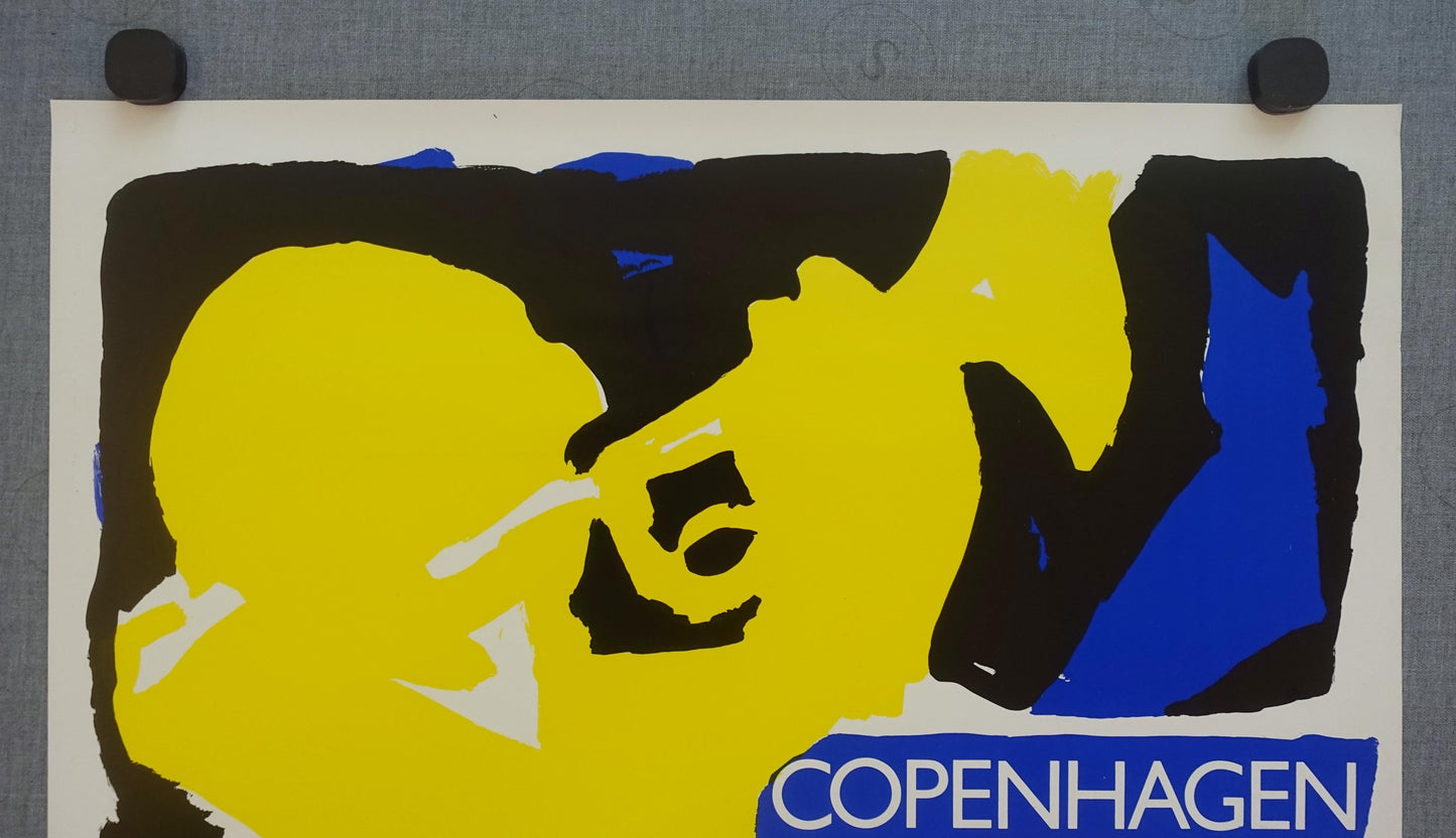 1984 Copenhagen Jazz Festival - Original Vintage Poster