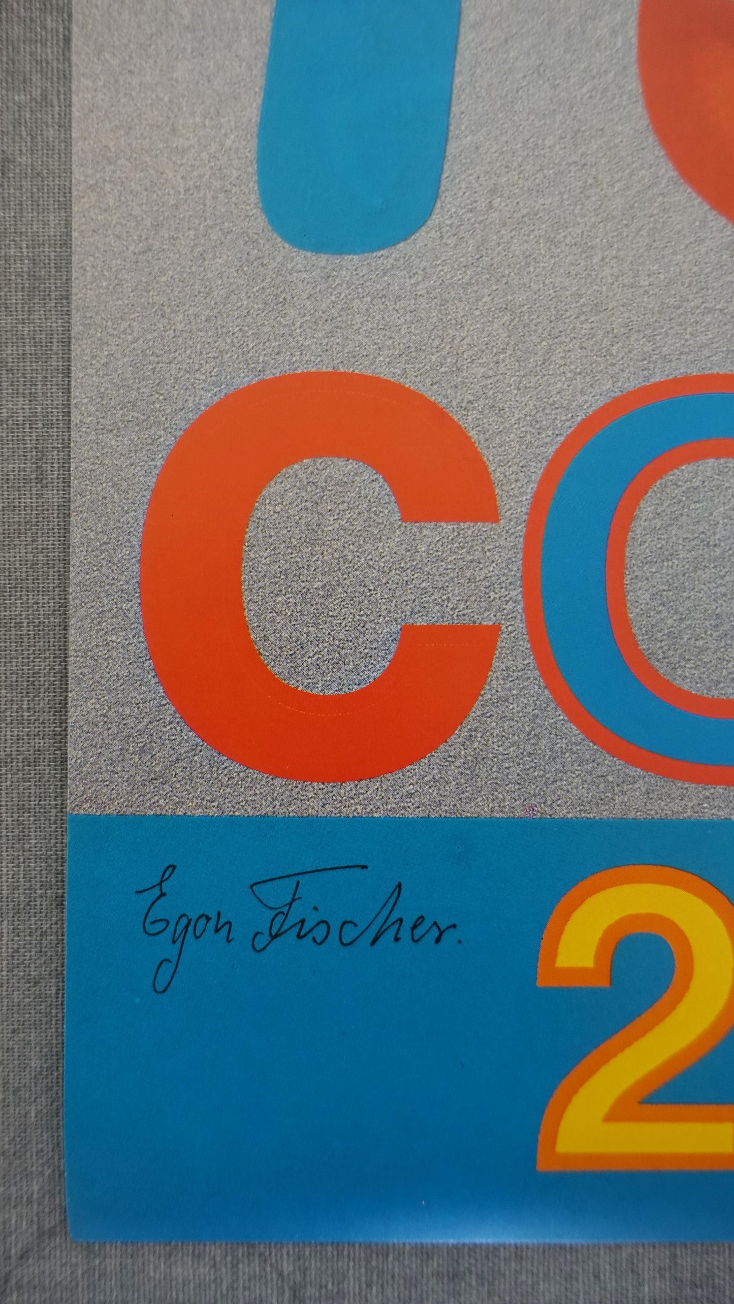 1993 Copenhagen Jazz Festival (signed) - Original Vintage Poster