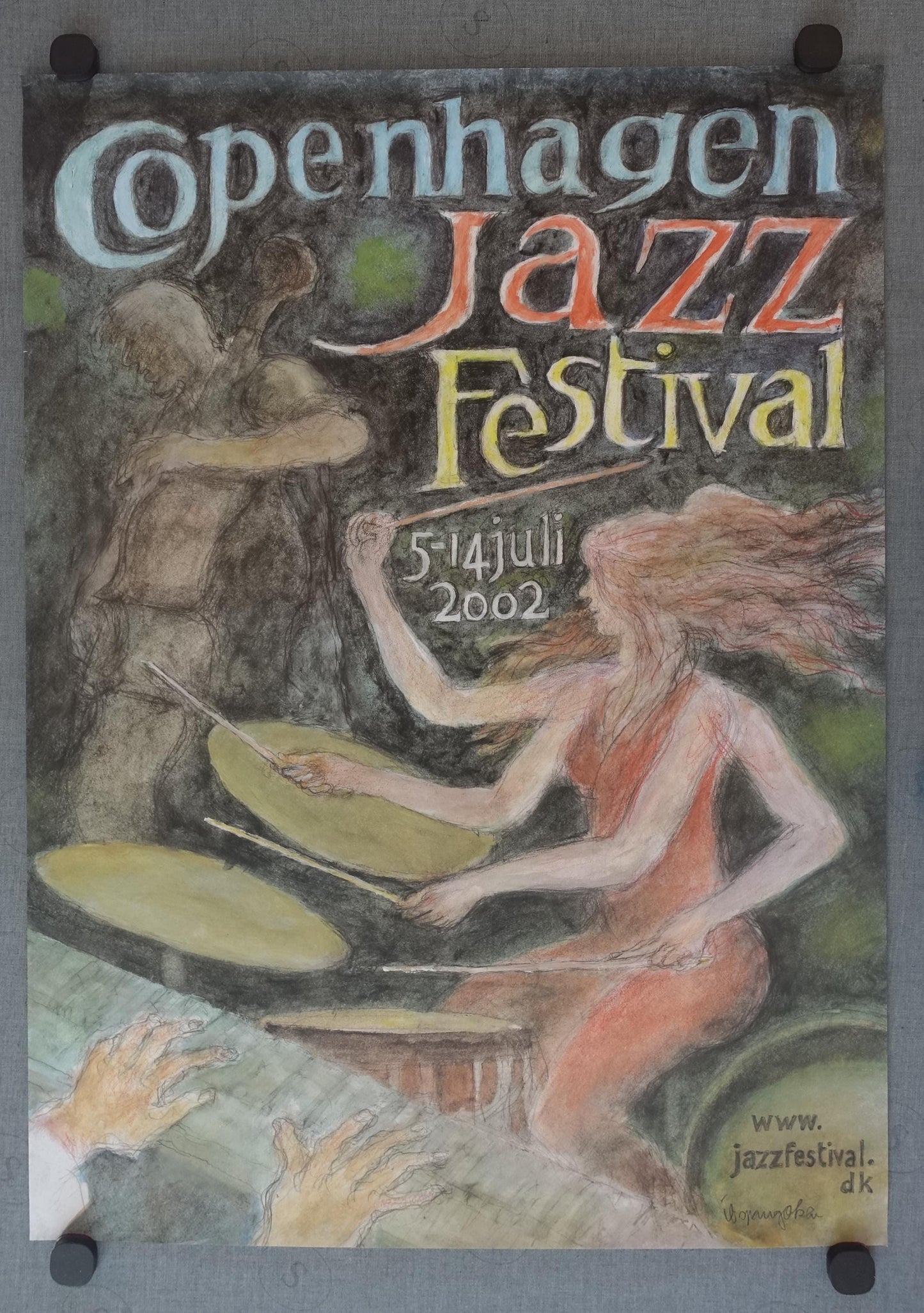 2002 Copenhagen Jazz Festival - Original Vintage Poster