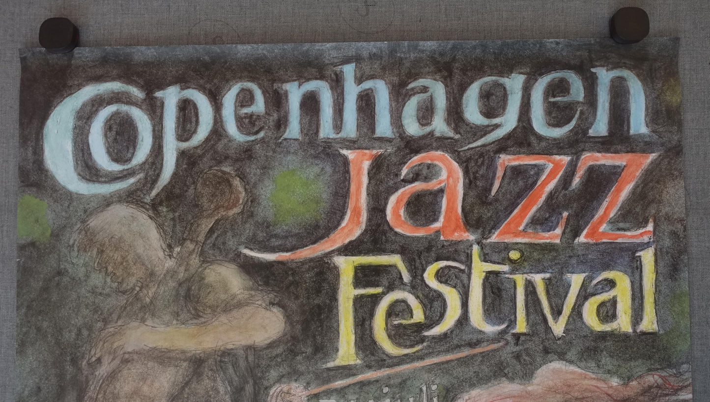 2002 Copenhagen Jazz Festival - Original Vintage Poster