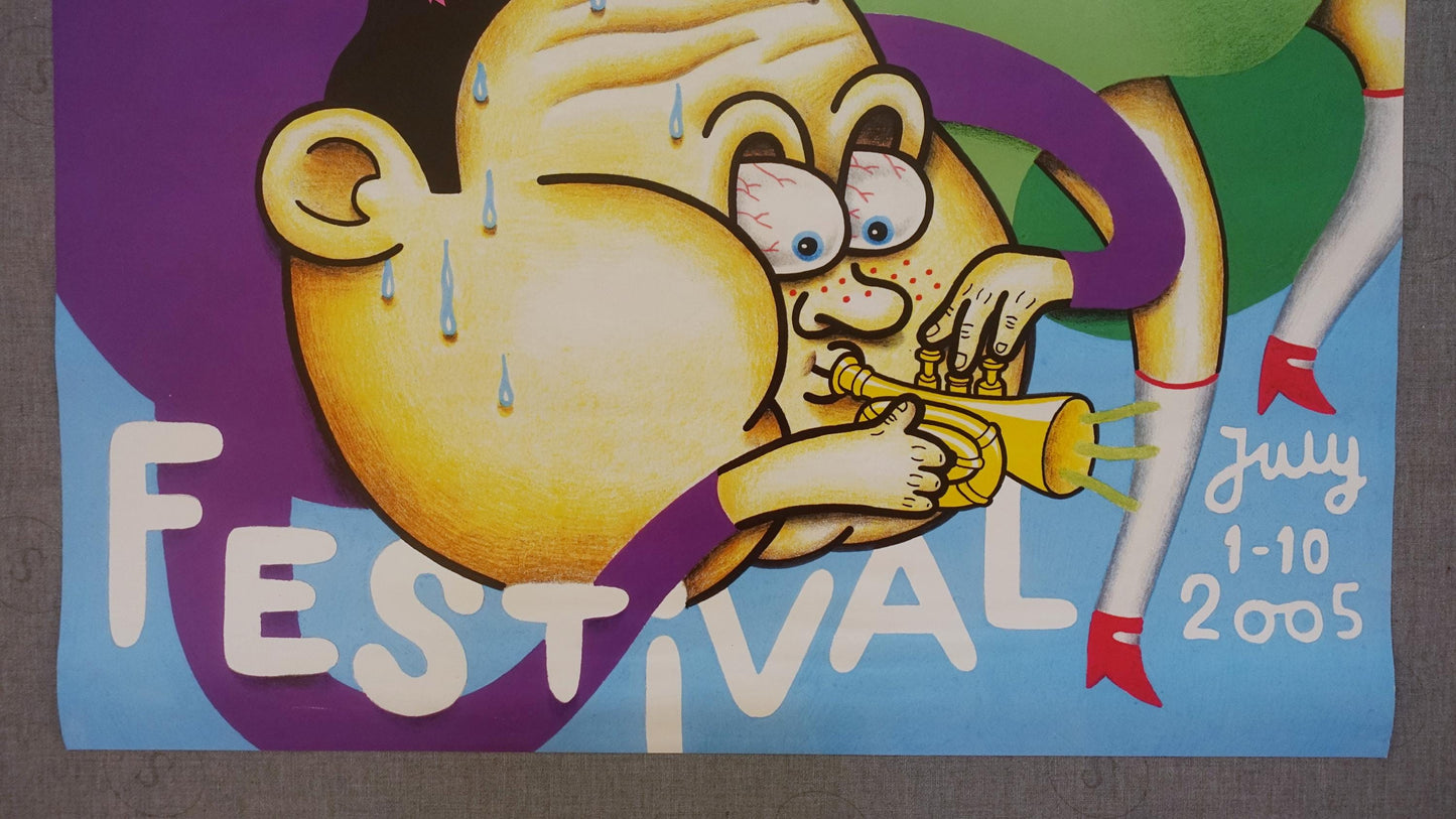 2005 Copenhagen Jazz Festival - Original Vintage Poster
