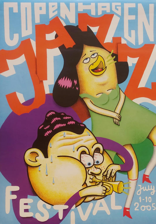 2005 Copenhagen Jazz Festival - Original Vintage Poster