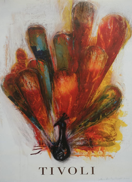 2002 Tivoli Gardens by Maja Lisa Engelhardt - Original Vintage Poster