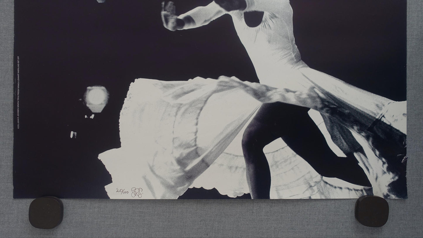 1983 Alvin Ailey's American Dance Theater in Tivoli Gardens II - Original Vintage Poster