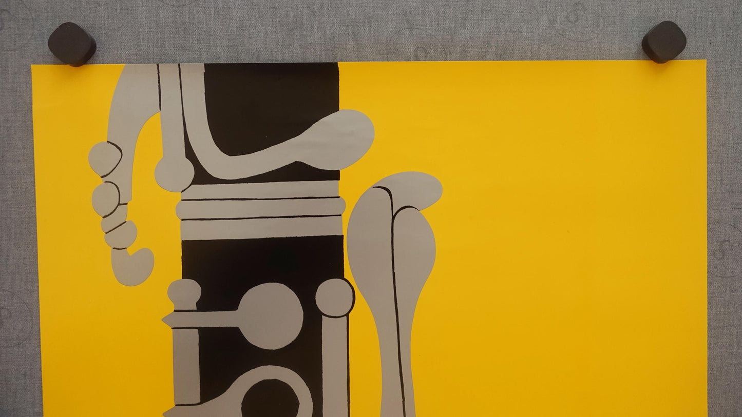 1982 Copenhagen Jazz Festival - Original Vintage Poster