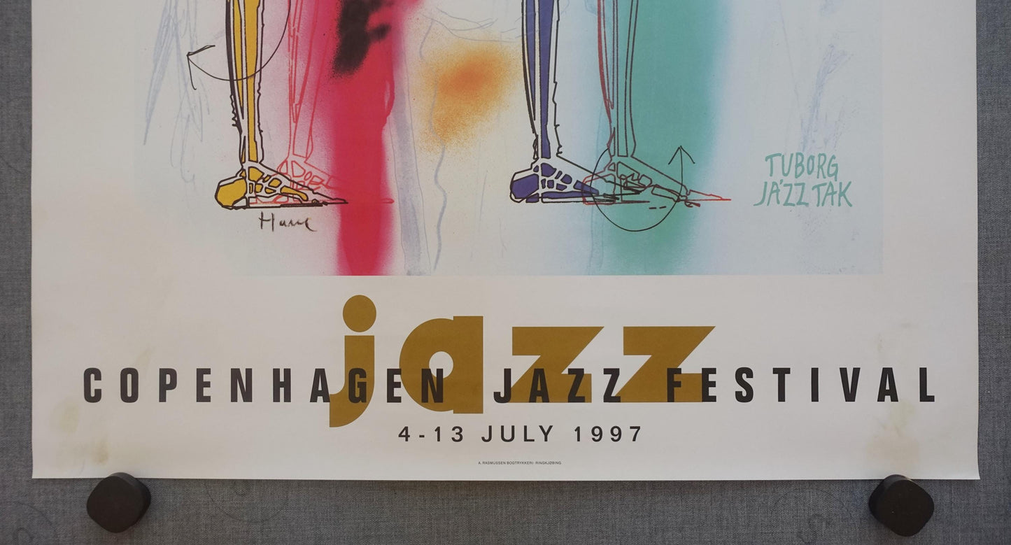 1997 Copenhagen Jazz Festival - Original Vintage Poster
