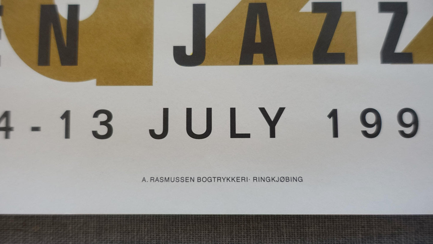 1997 Copenhagen Jazz Festival - Original Vintage Poster