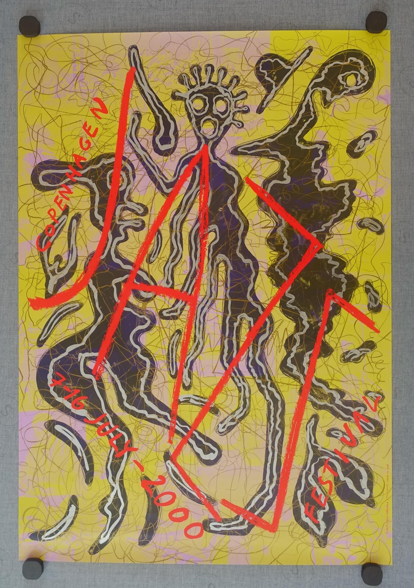 2000 Copenhagen Jazz Festival - Original Vintage Poster