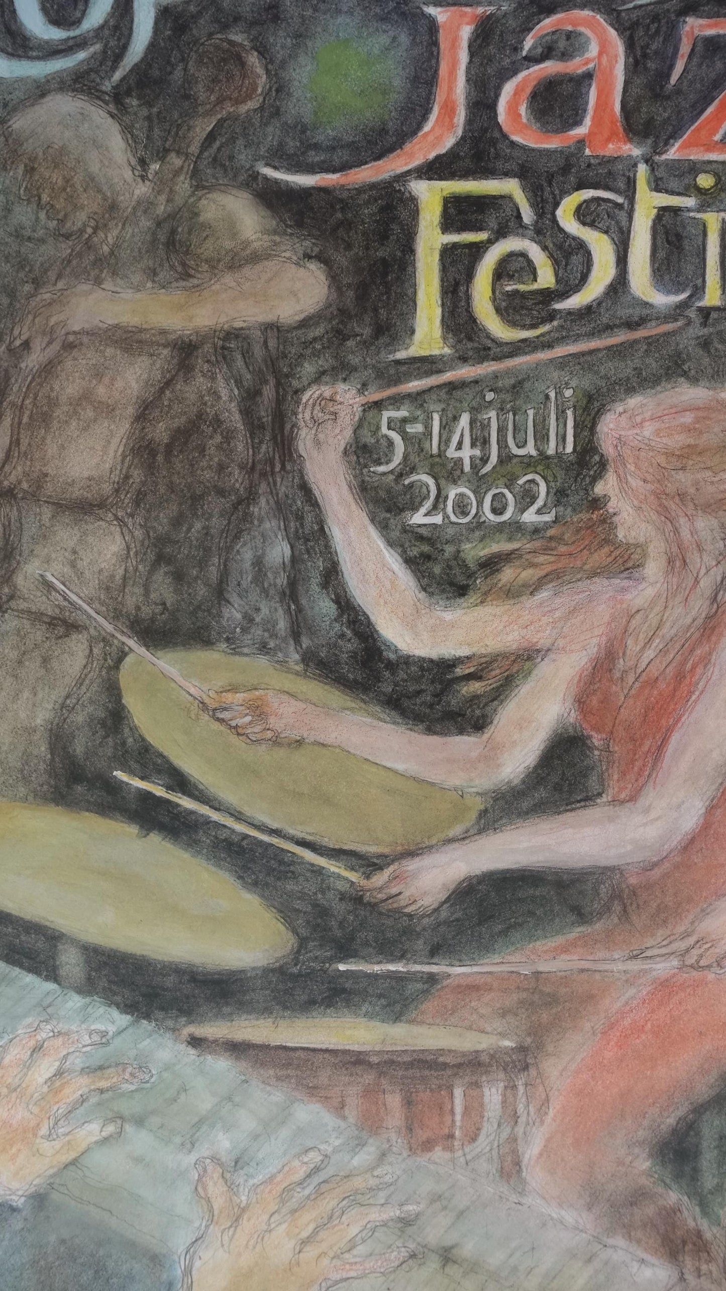 2002 Copenhagen Jazz Festival - Original Vintage Poster