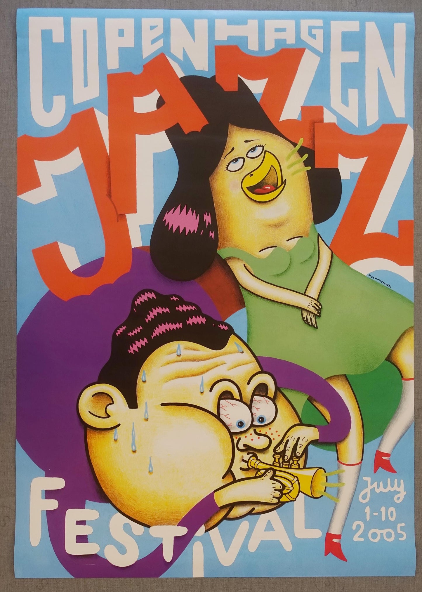 2005 Copenhagen Jazz Festival - Original Vintage Poster